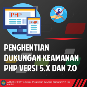 Penghentian Dukungan Keamanan PHP v5.x dan 7.0