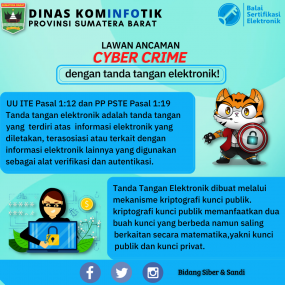 Lawan Ancaman Cyber Crime dengan Tanda Tangan Elektronik